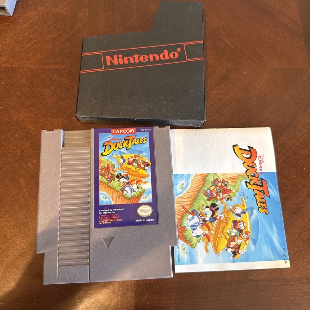 Disney's DuckTales Nintendo NES Original 1989‎ - Tested Authentic Japan